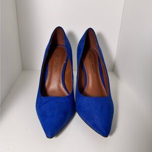 Christian Siriano Vibrant Blue Heels